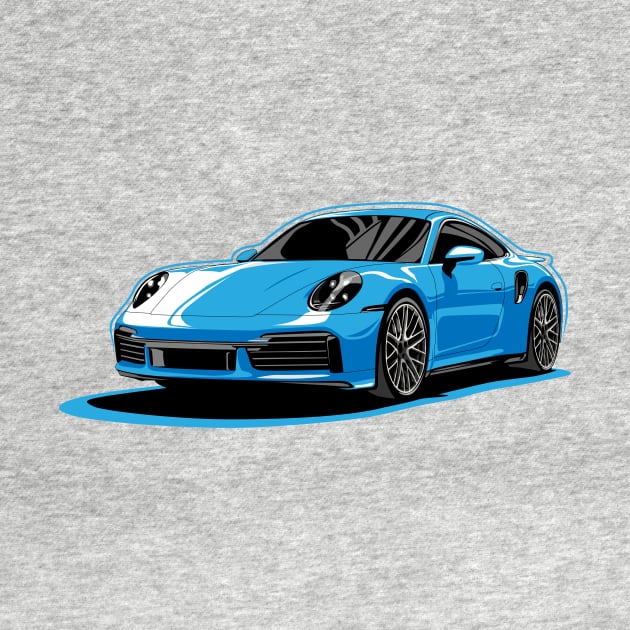 911 turbo illustration graphics by ASAKDESIGNS